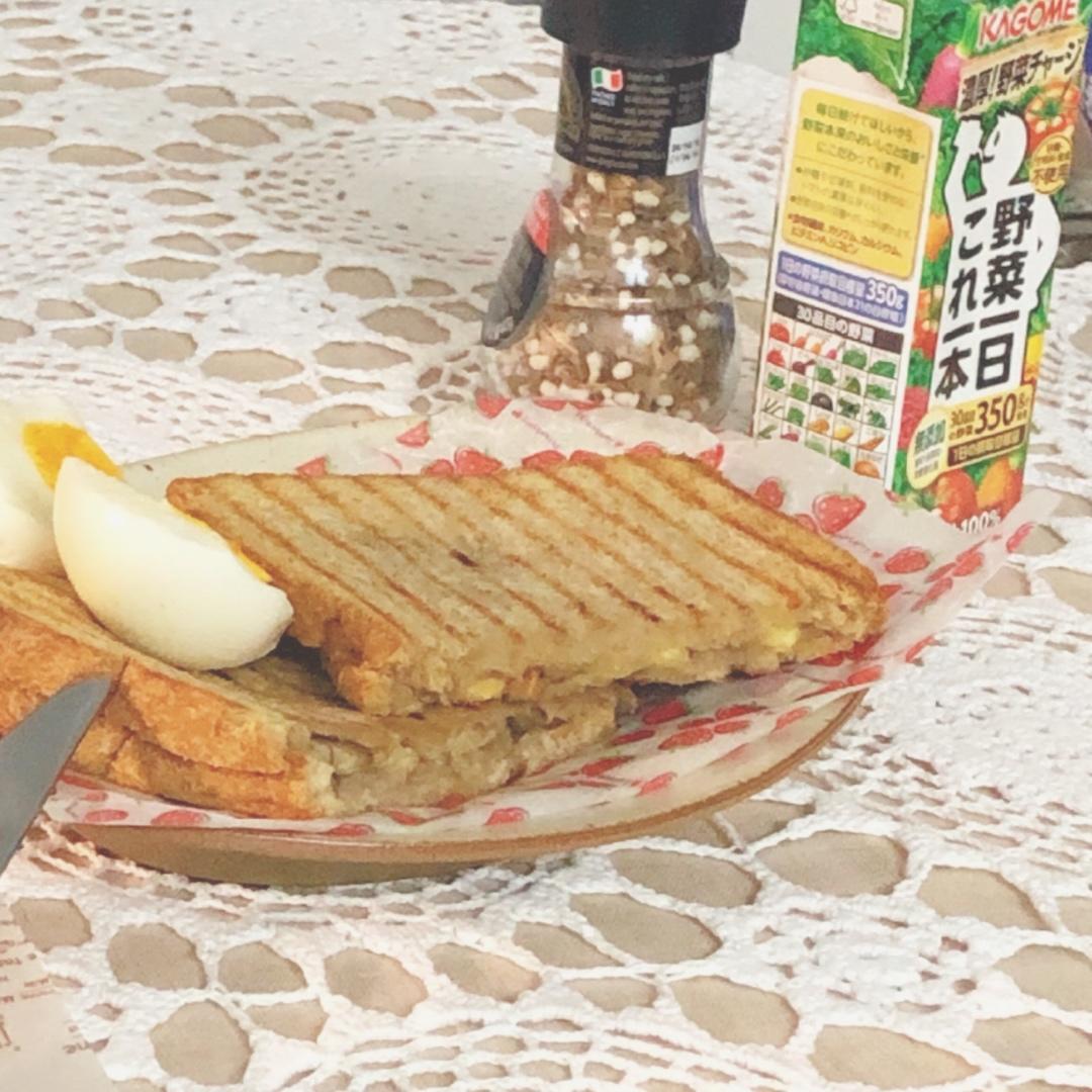 香蕉泥花生酱三明治（我的食欲稳定器）| 健康·三餐