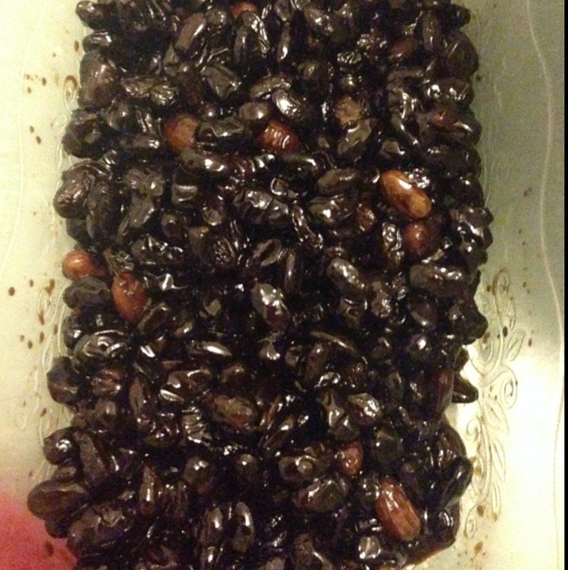 韩式酱煮黑豆