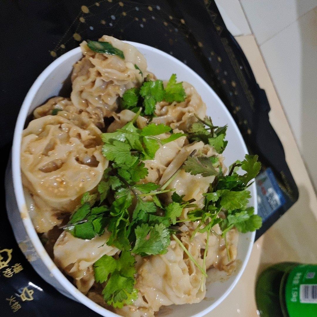简单的网红吸汁面藕
