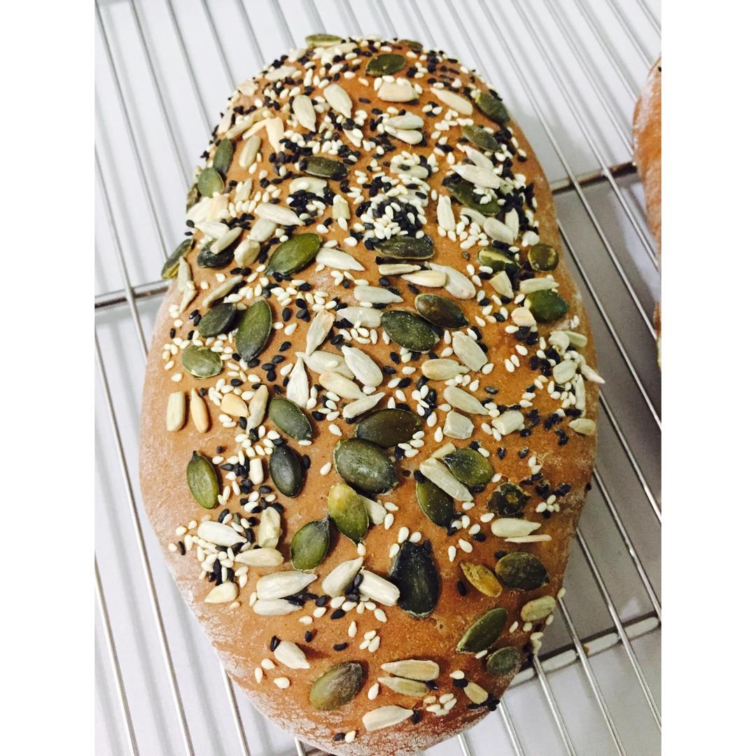 #视频#德普烘焙食谱—高纤奶酪面包