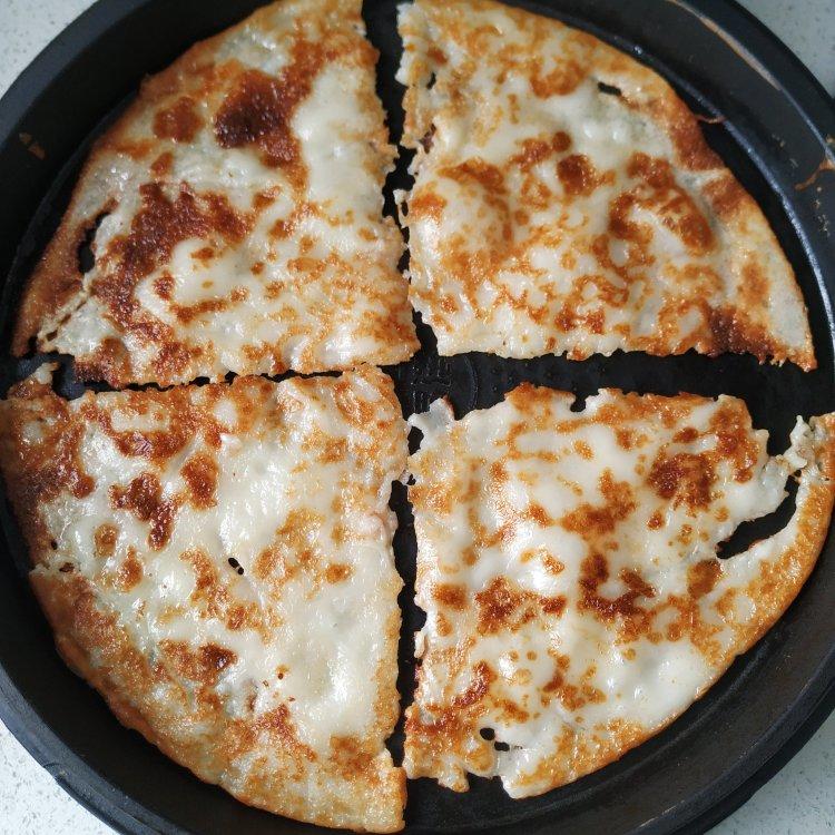 不用和面的【奶香糯米饼】