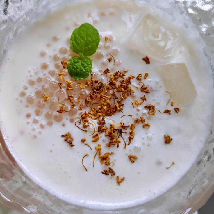 下午茶91杏仁西米露98          内含杏仁露做法&煮西米攻略