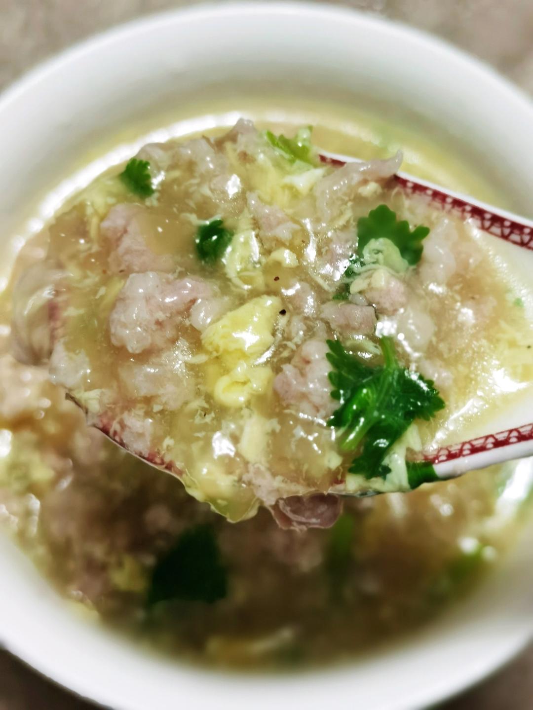 鸡蓉银耳羹