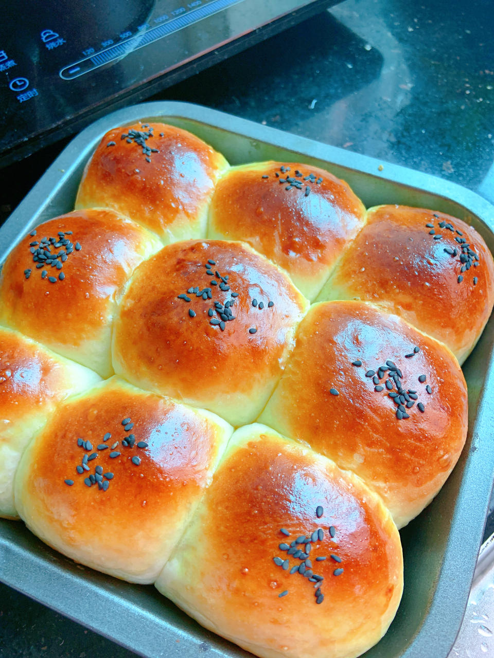 手揉面包详细贴:红豆面包