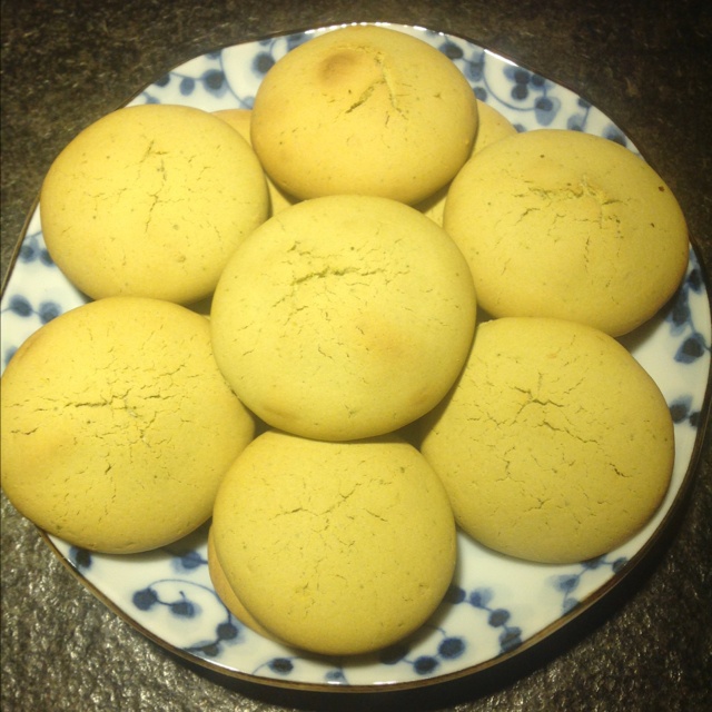 抹茶麻薯饼