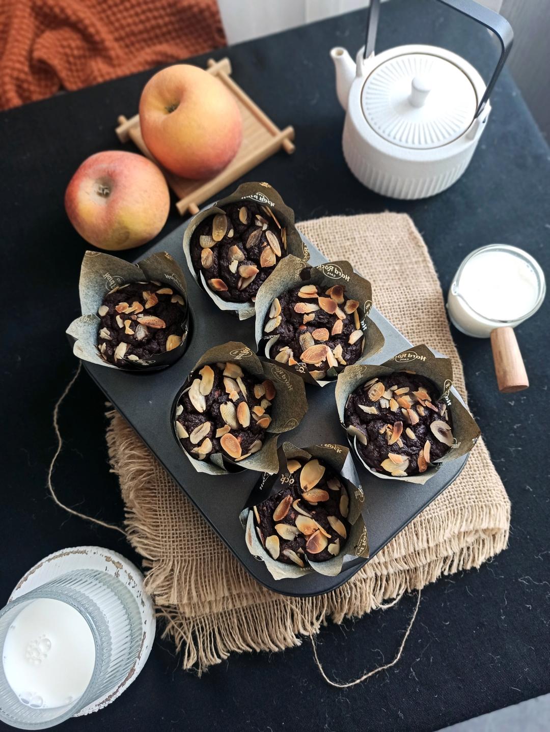 无油糖苹果全麦布朗尼🍫｜浓郁无负担