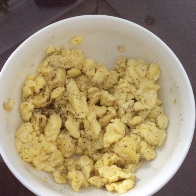美式炒蛋 scrambled eggs