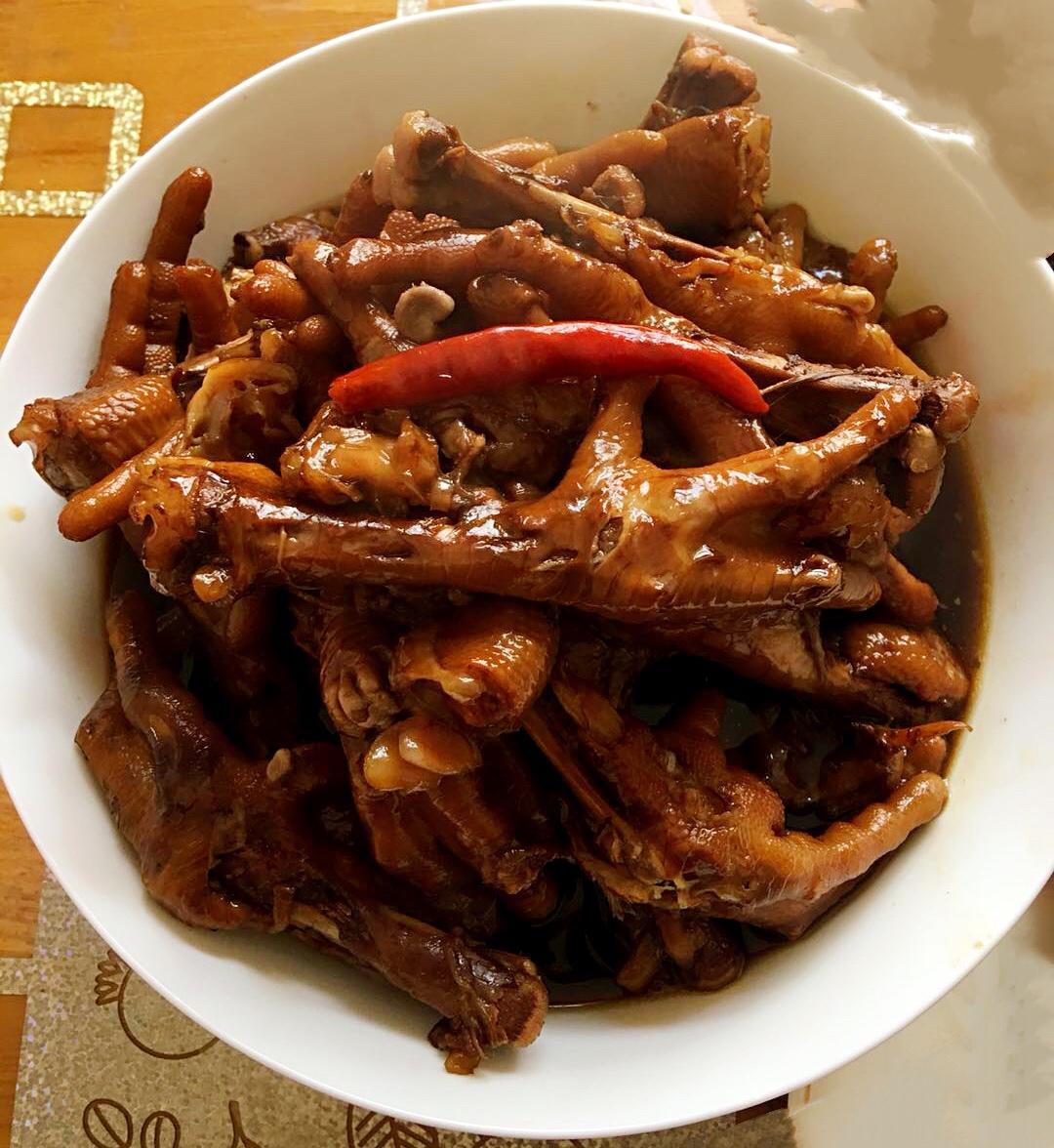 香辣卤鸡爪