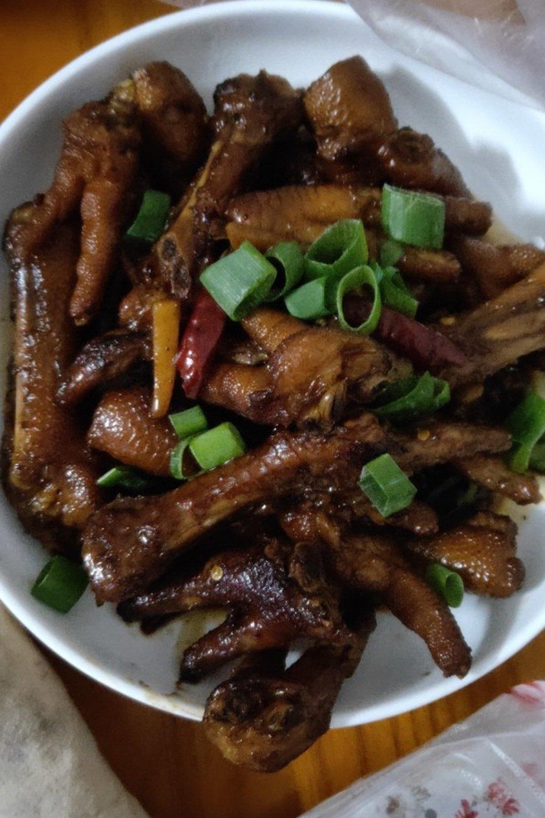 秘制红烧鸡爪