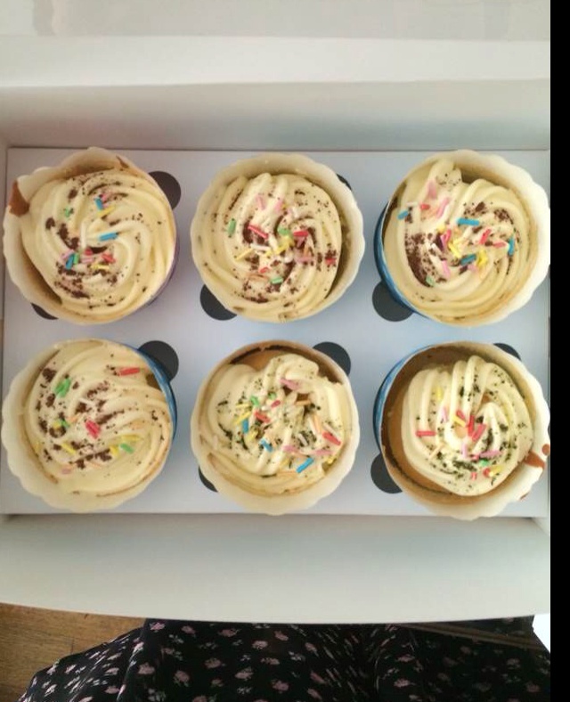 奶油戚风杯子蛋糕