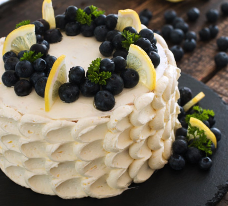 蓝莓柠檬蛋糕 / Blueberry Lemon Cake的做法 步骤12