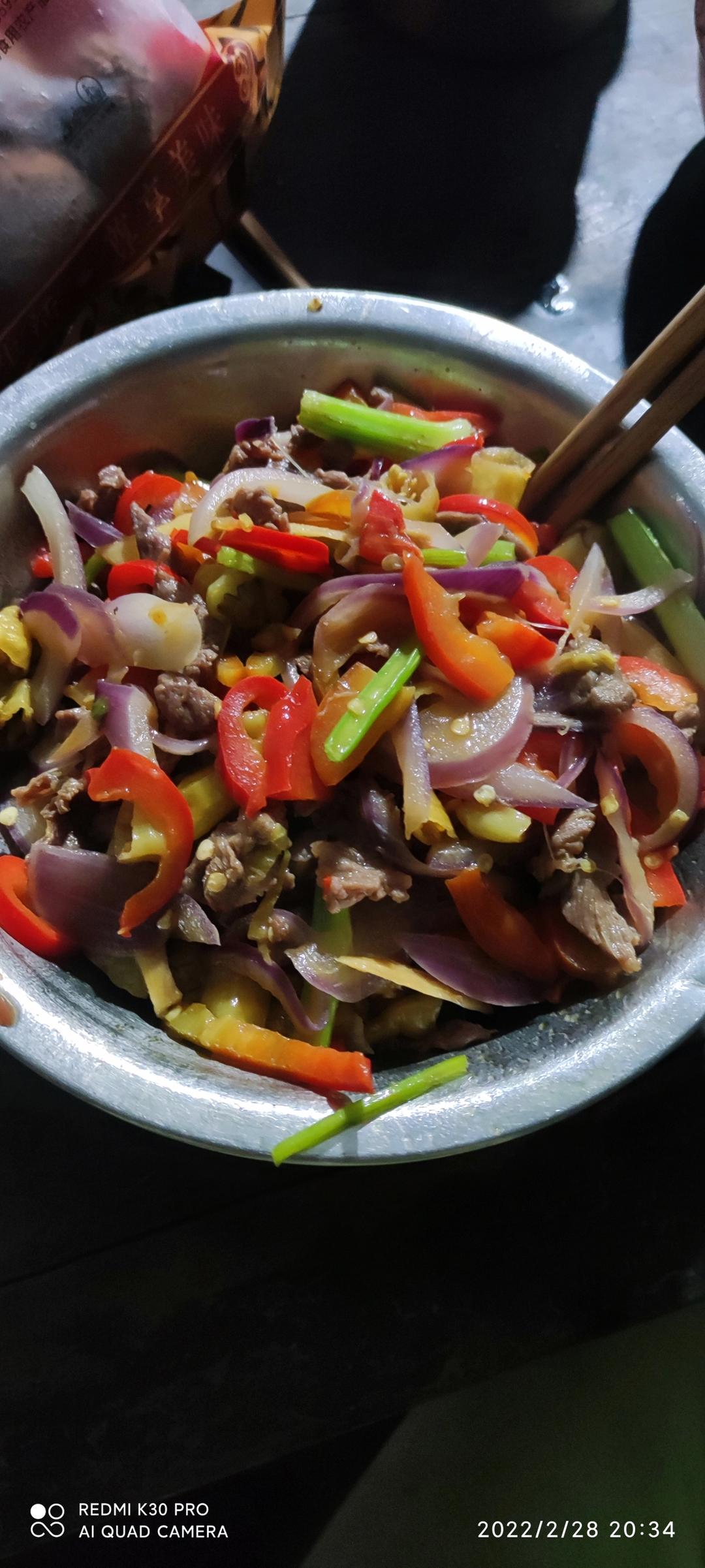 泡椒牛肉