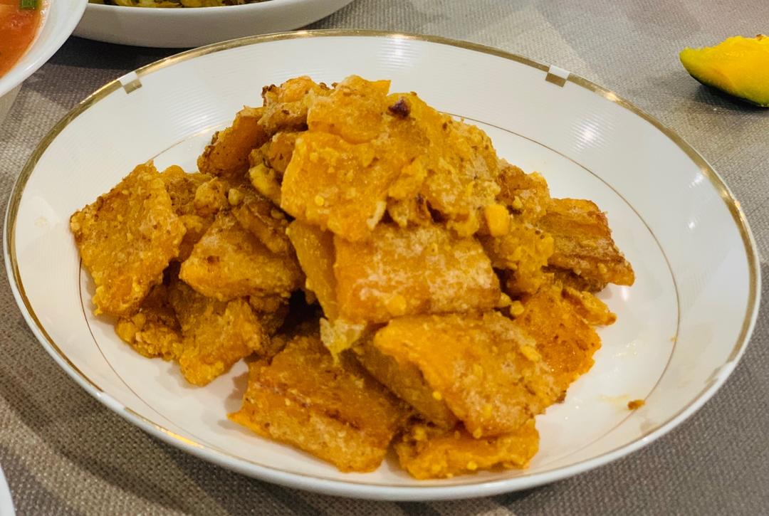 蛋黄焗南瓜