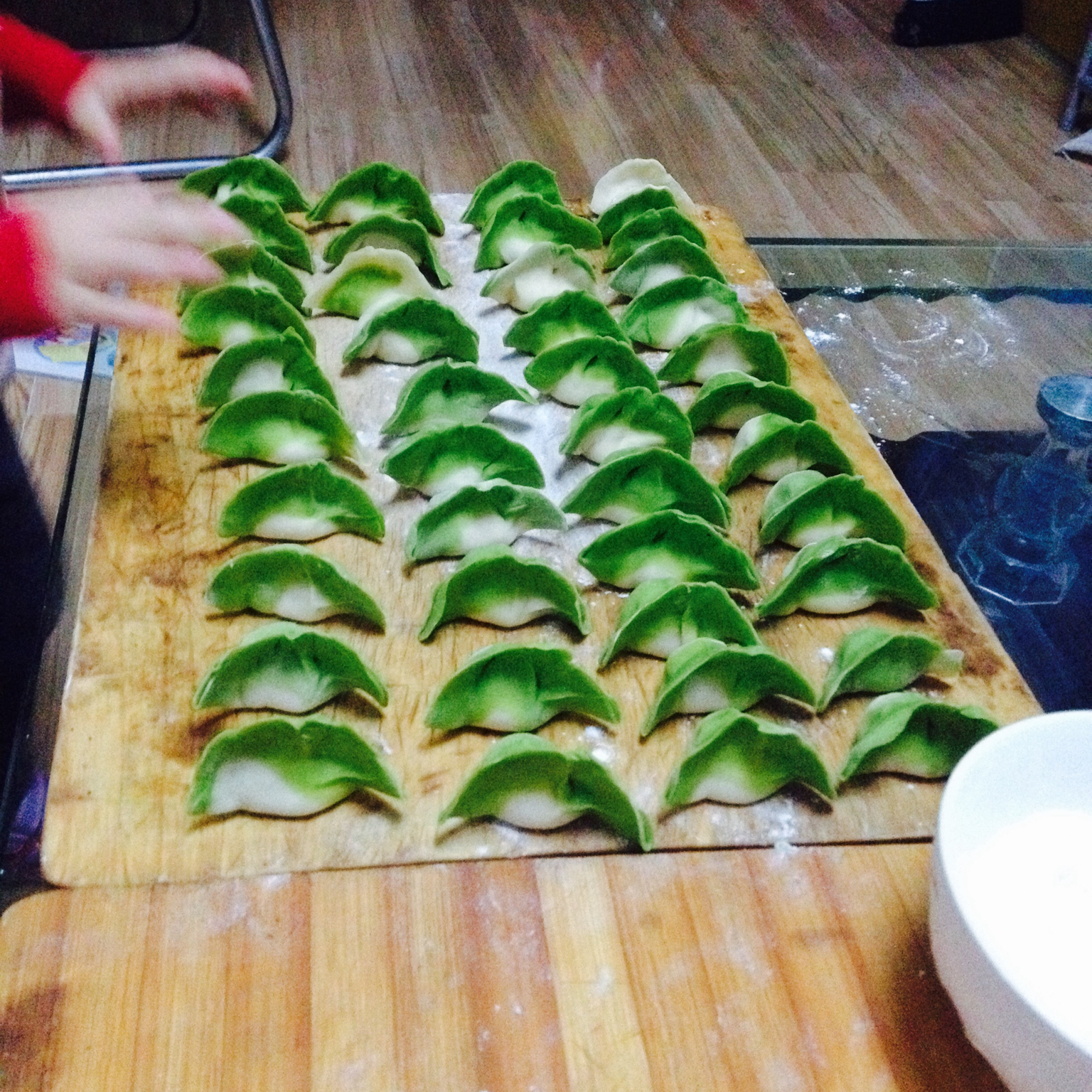 白菜饺子