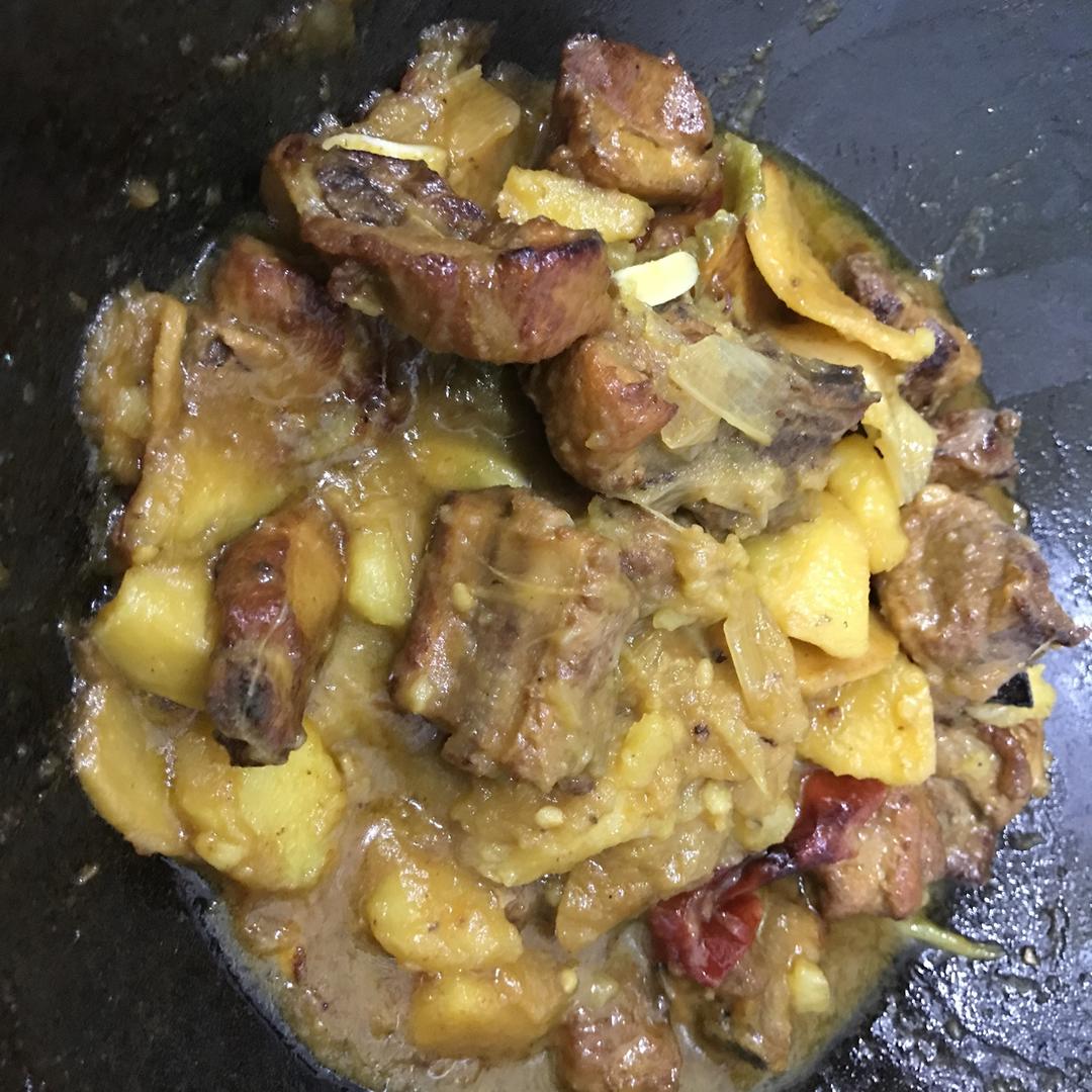 红烧排骨土豆