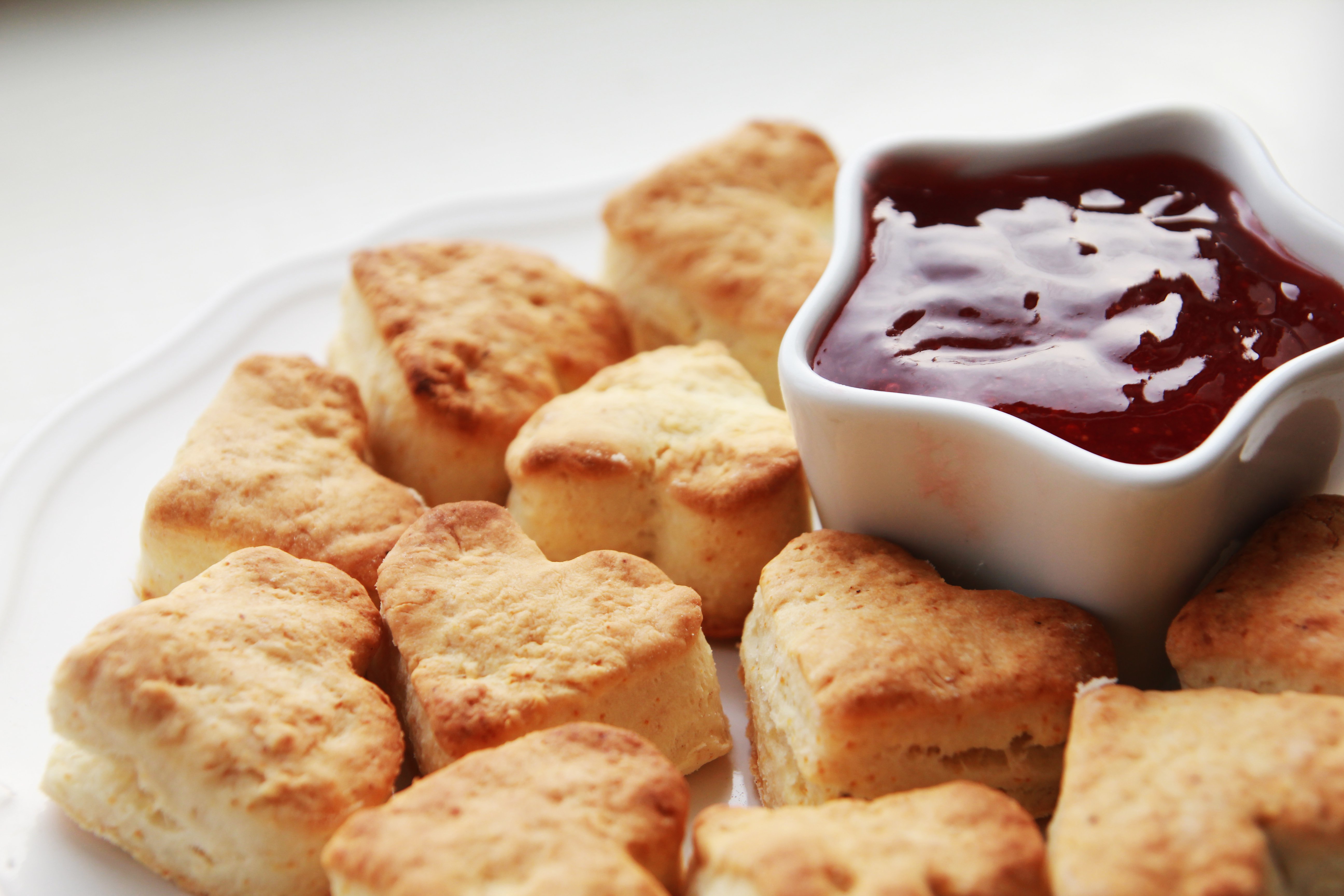 极简奶油松饼/Cream Biscuits（scones）