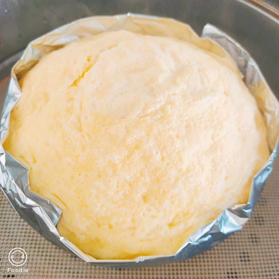 儿童无添加酸奶蒸蛋糕6寸