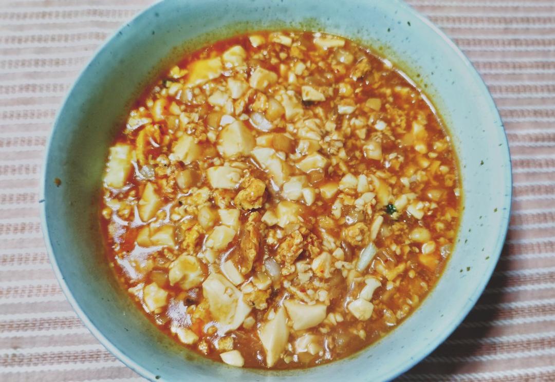 泡菜肉末豆腐