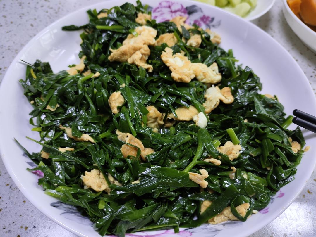 韭菜炒鸡蛋——三分钟快手下饭菜 掌握火候的秘诀