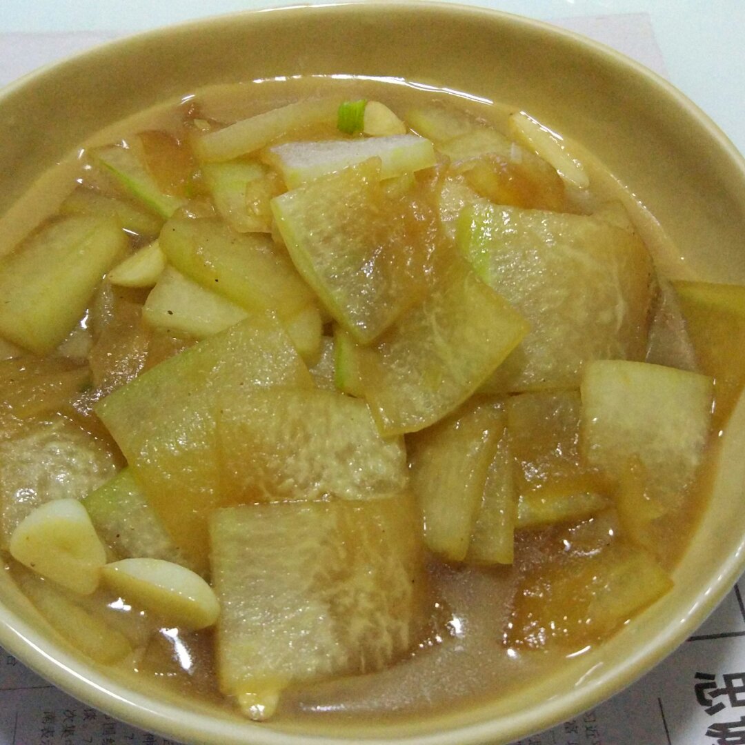 素炒冬瓜