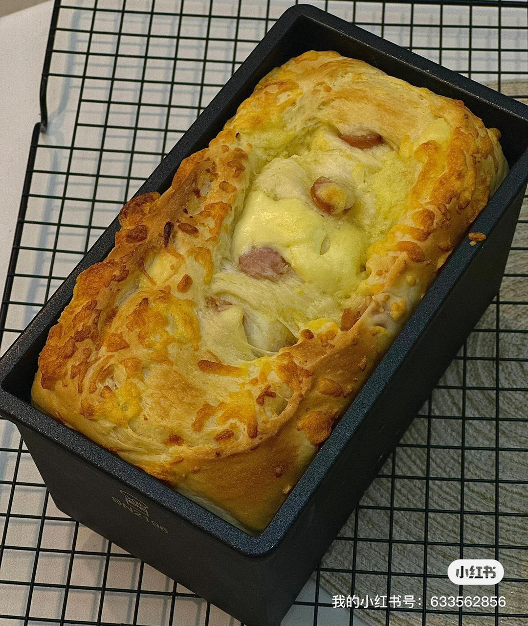 双重芝士早餐吐司