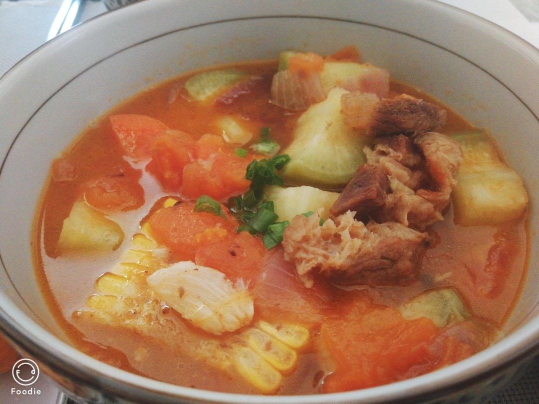番茄土豆炖牛腩