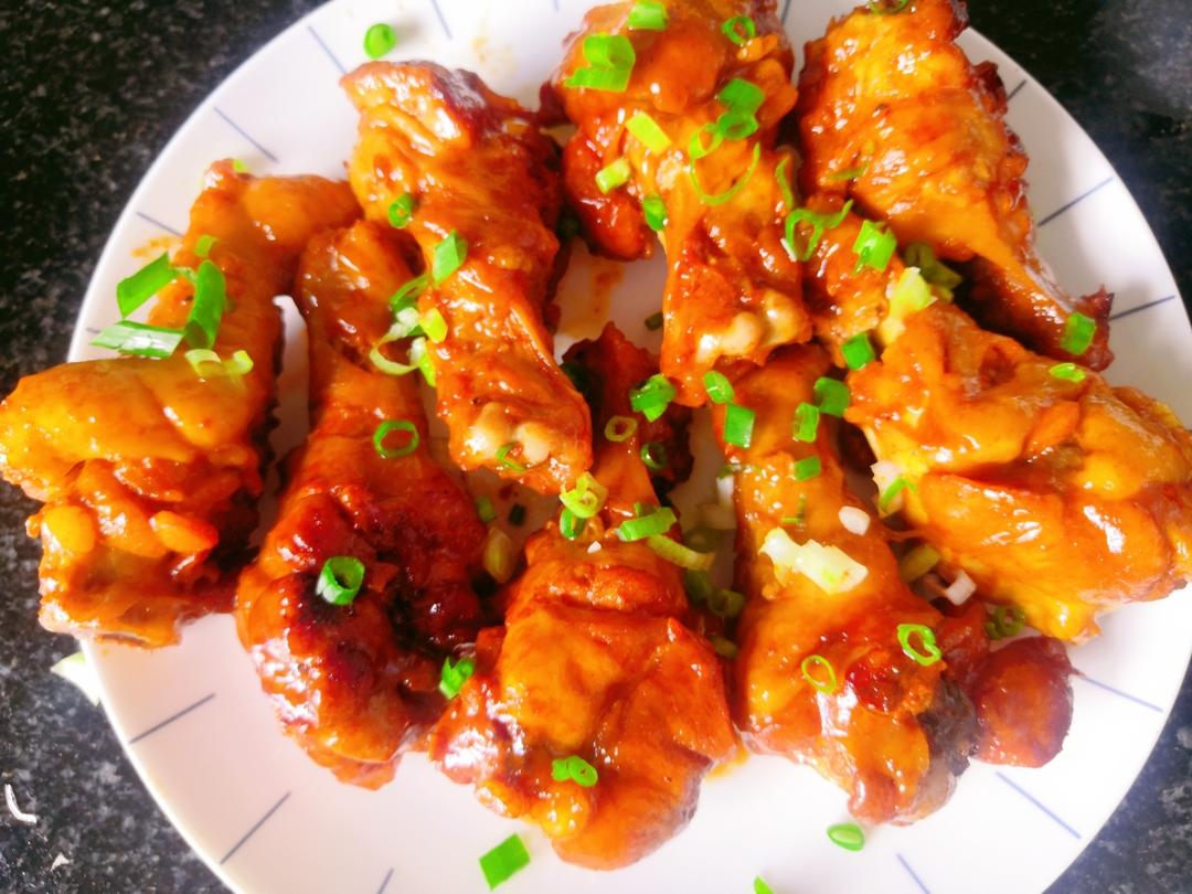 超好吃的奥尔良蜜汁鸡腿！！做法超简单！！的做法