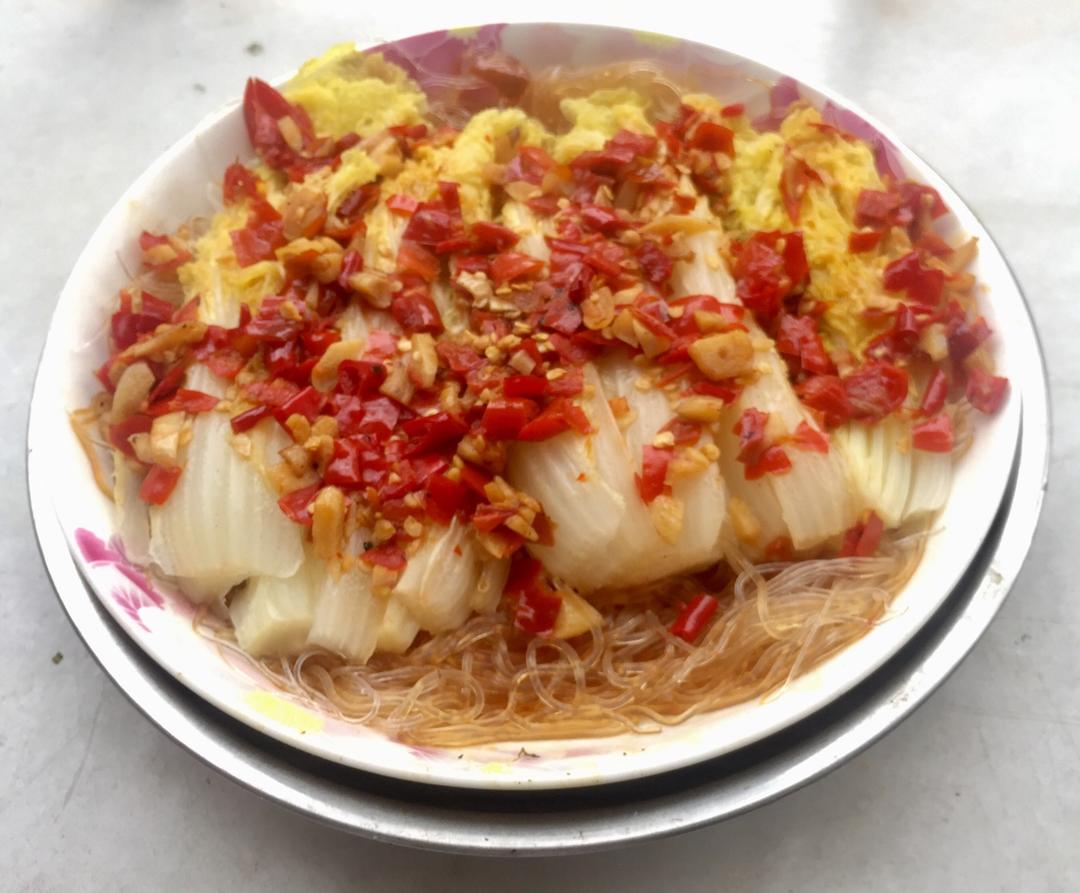 蒜蓉粉丝娃娃菜