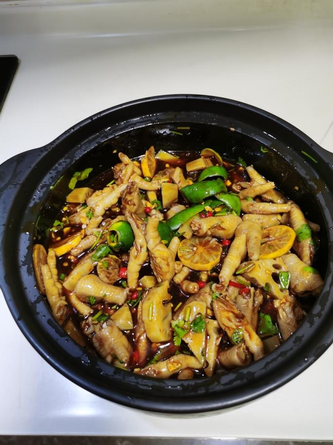 泰式柠檬酸辣鸡爪