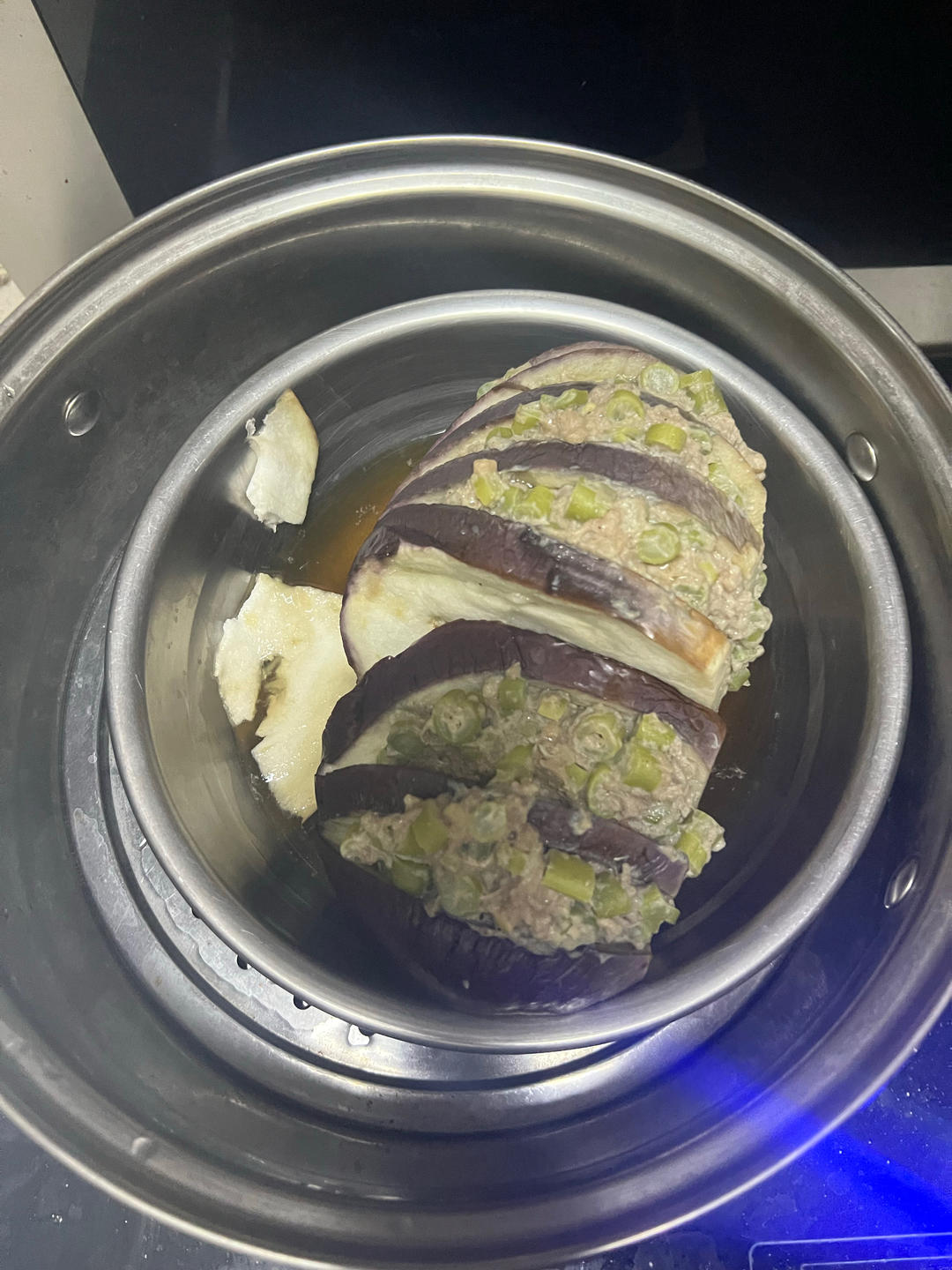 【茄夹的做法步骤图，茄夹怎么做好吃】微信用户_tmvq_下厨房