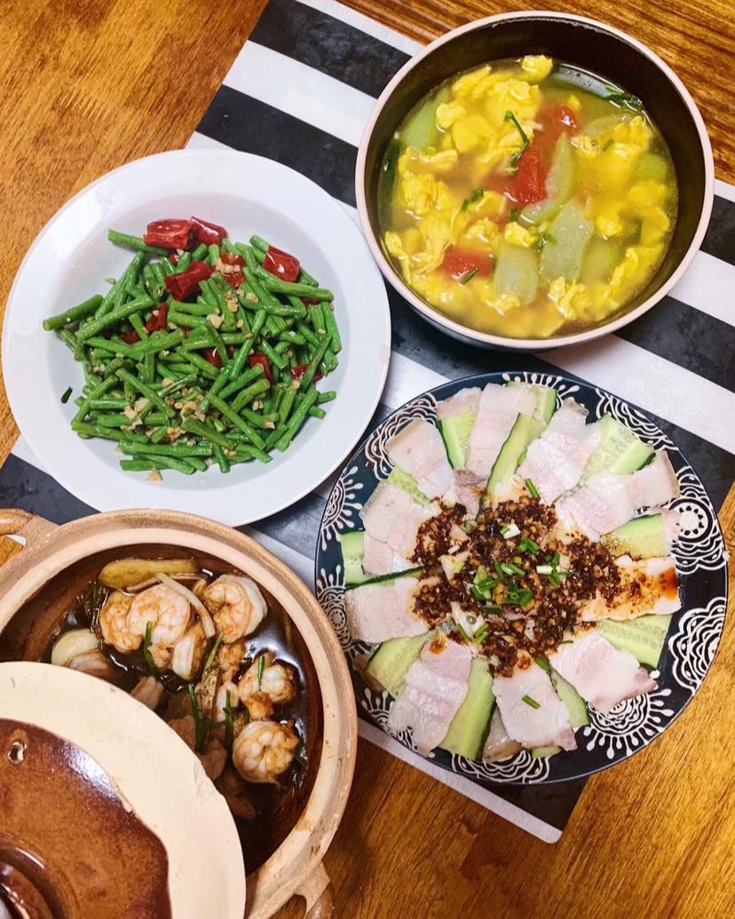 鲜到爆的丝瓜菌菇蛋汤