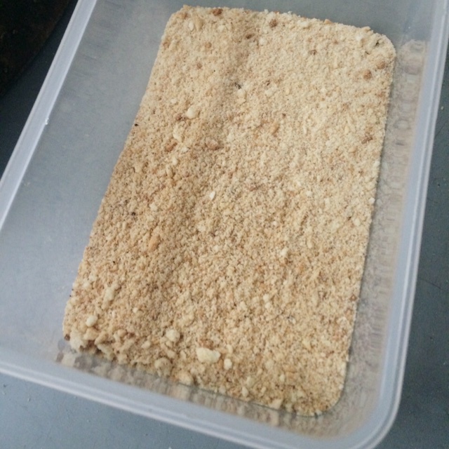 自制面包糠【微波炉版】