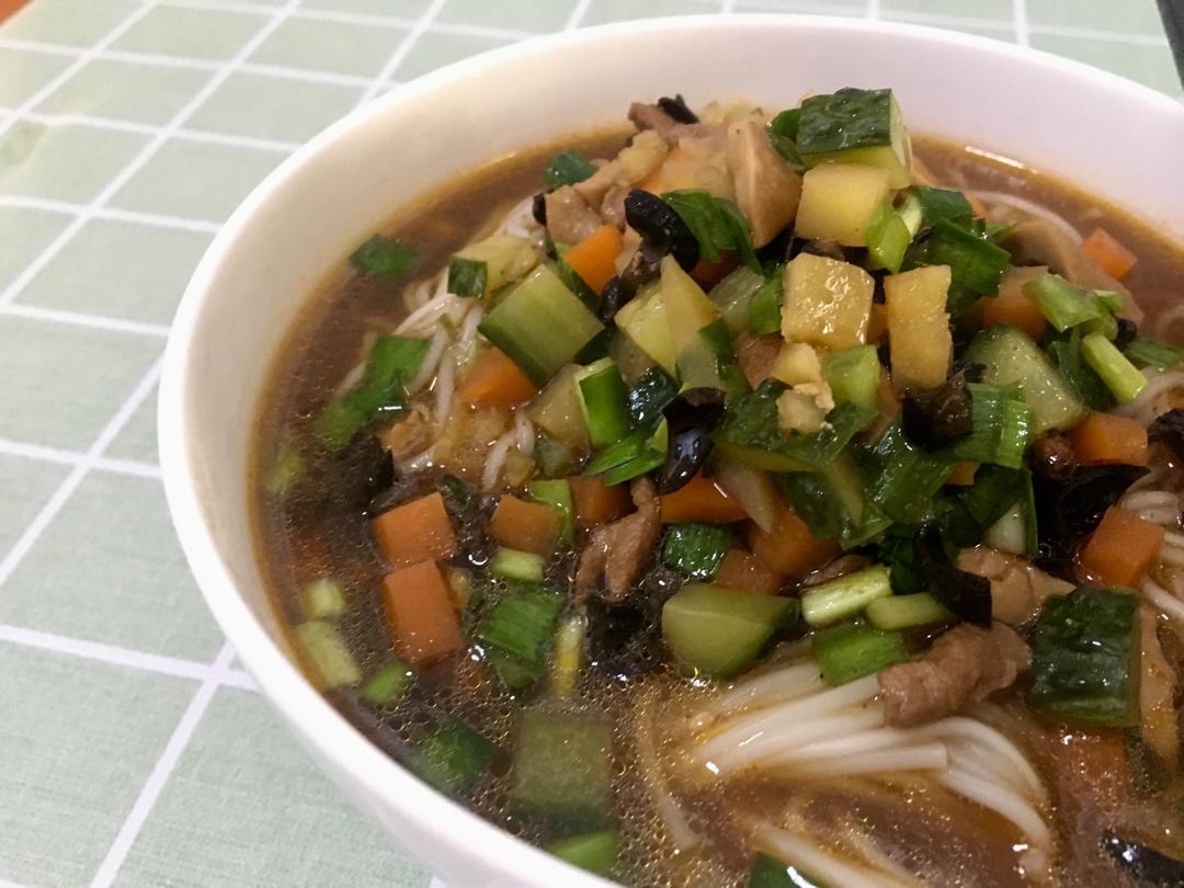 陕西面食——正宗岐山臊子面