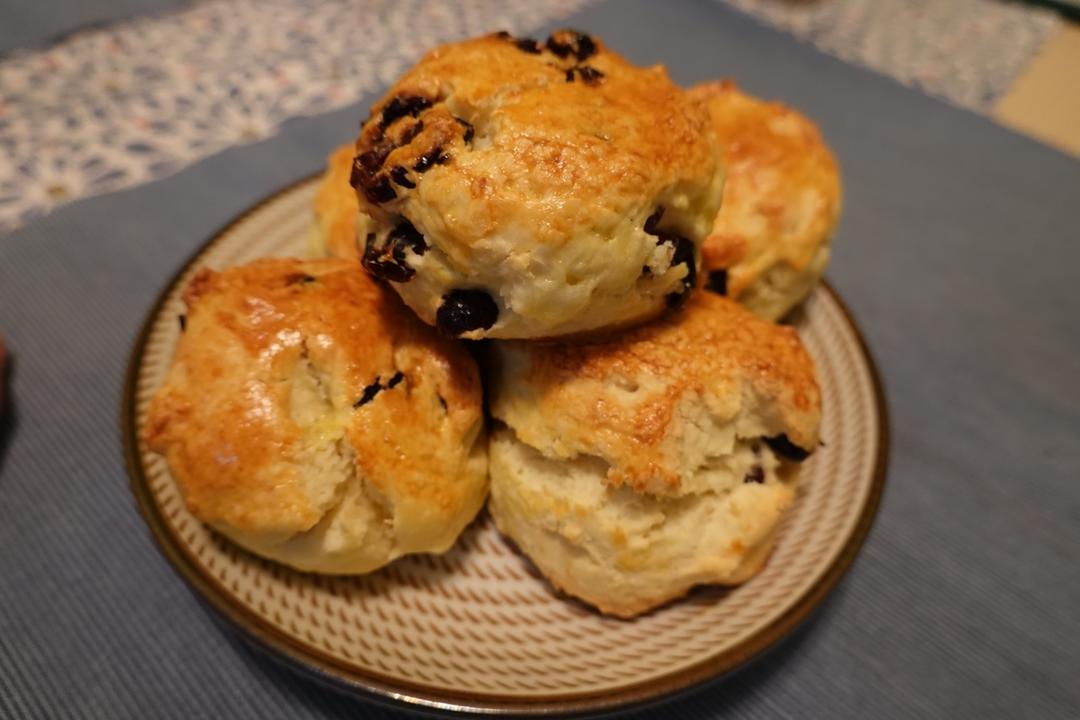 英式司康-蔓越莓司康饼
