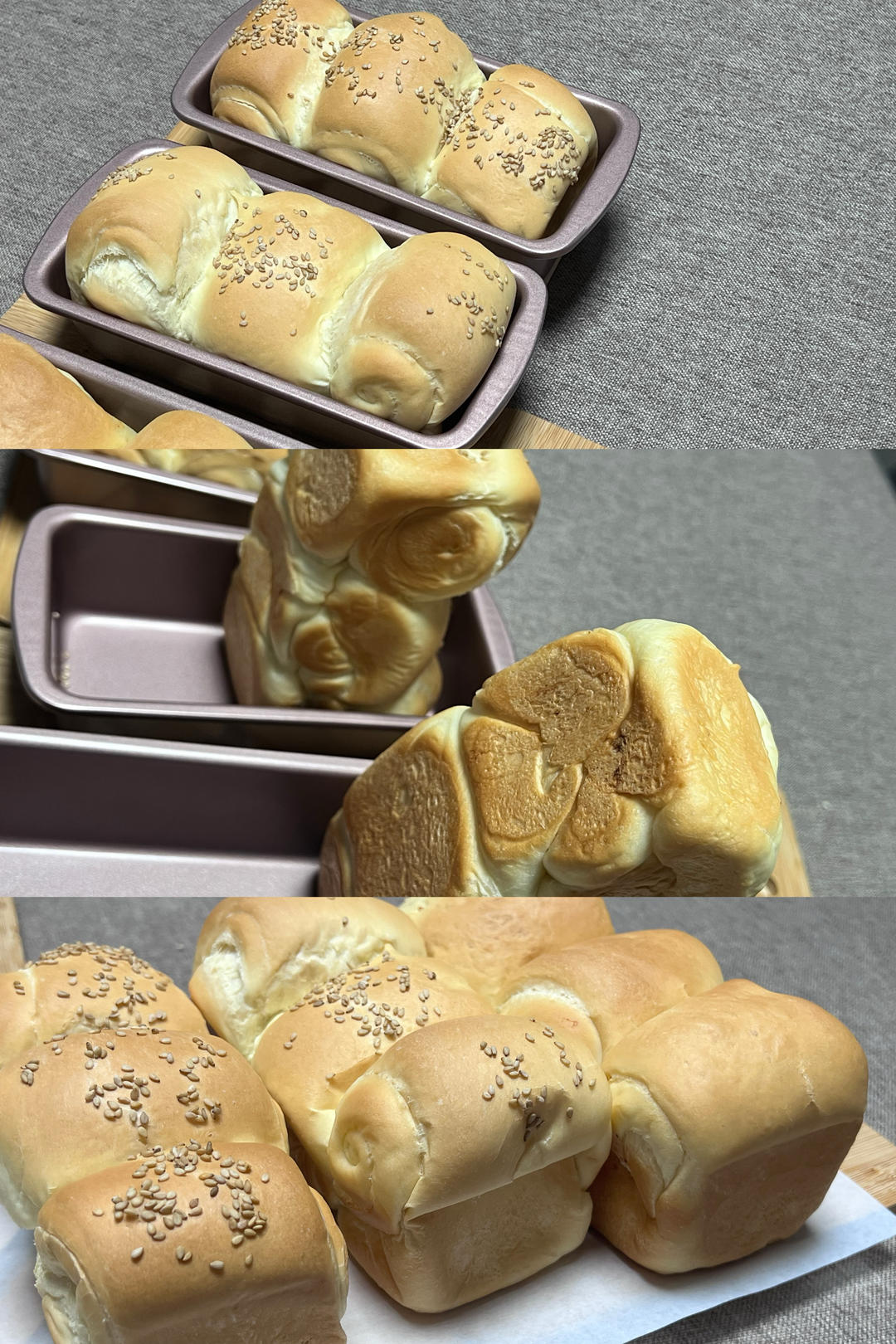 超级！柔软的波兰种淡奶油吐司~奶香十足！