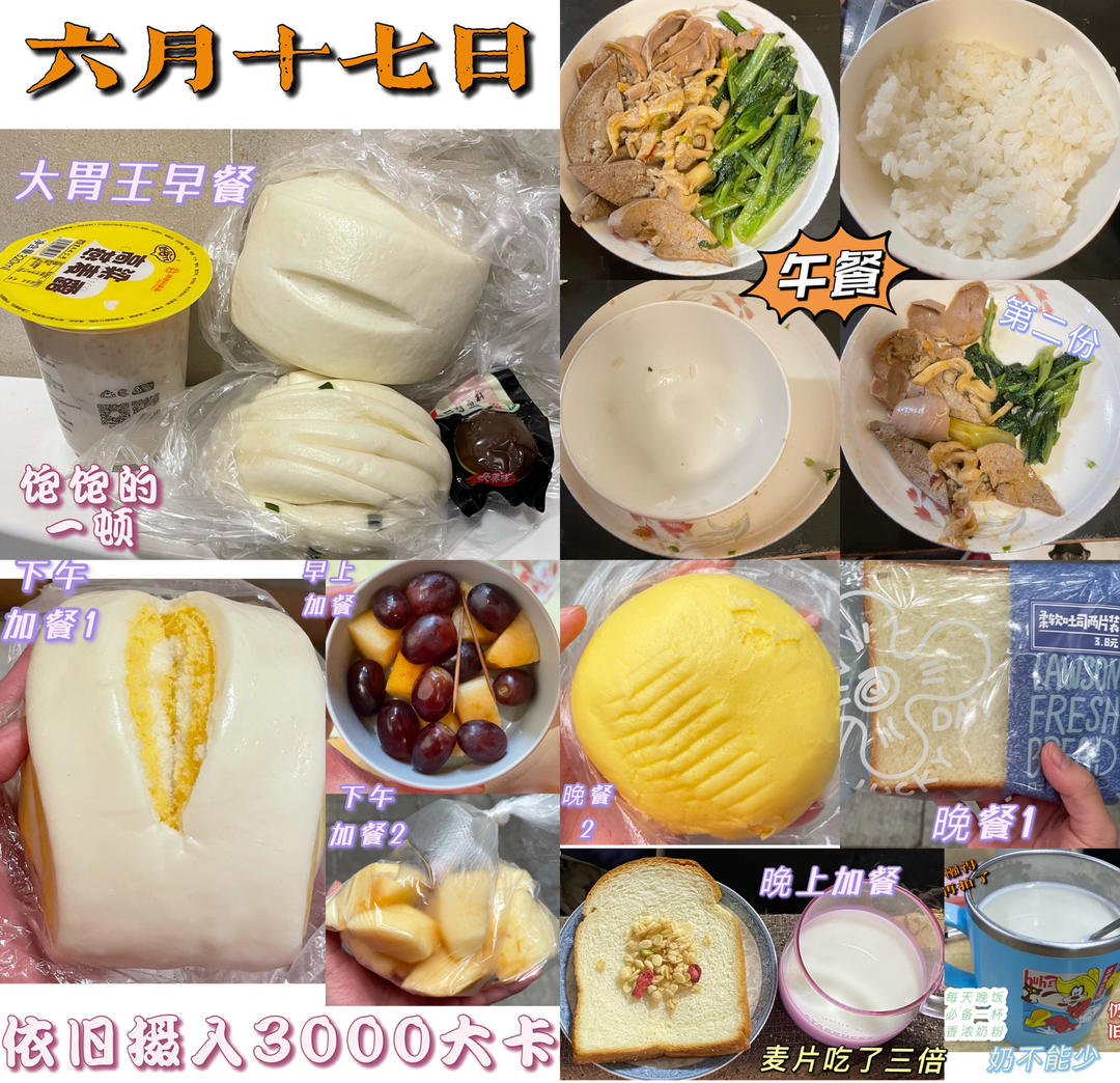 每日饮食打卡