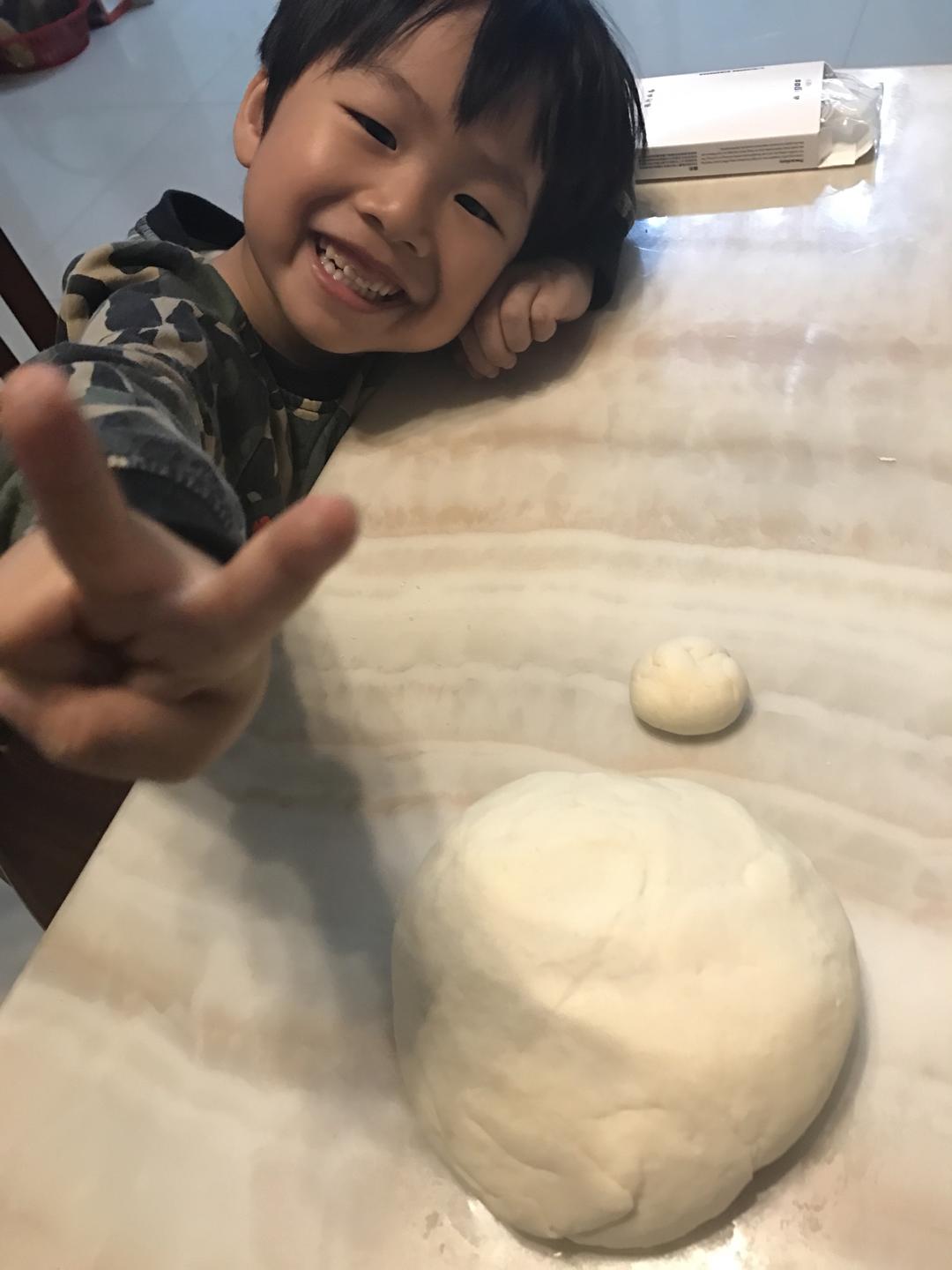 纯奶手撕吐司的做法 步骤1