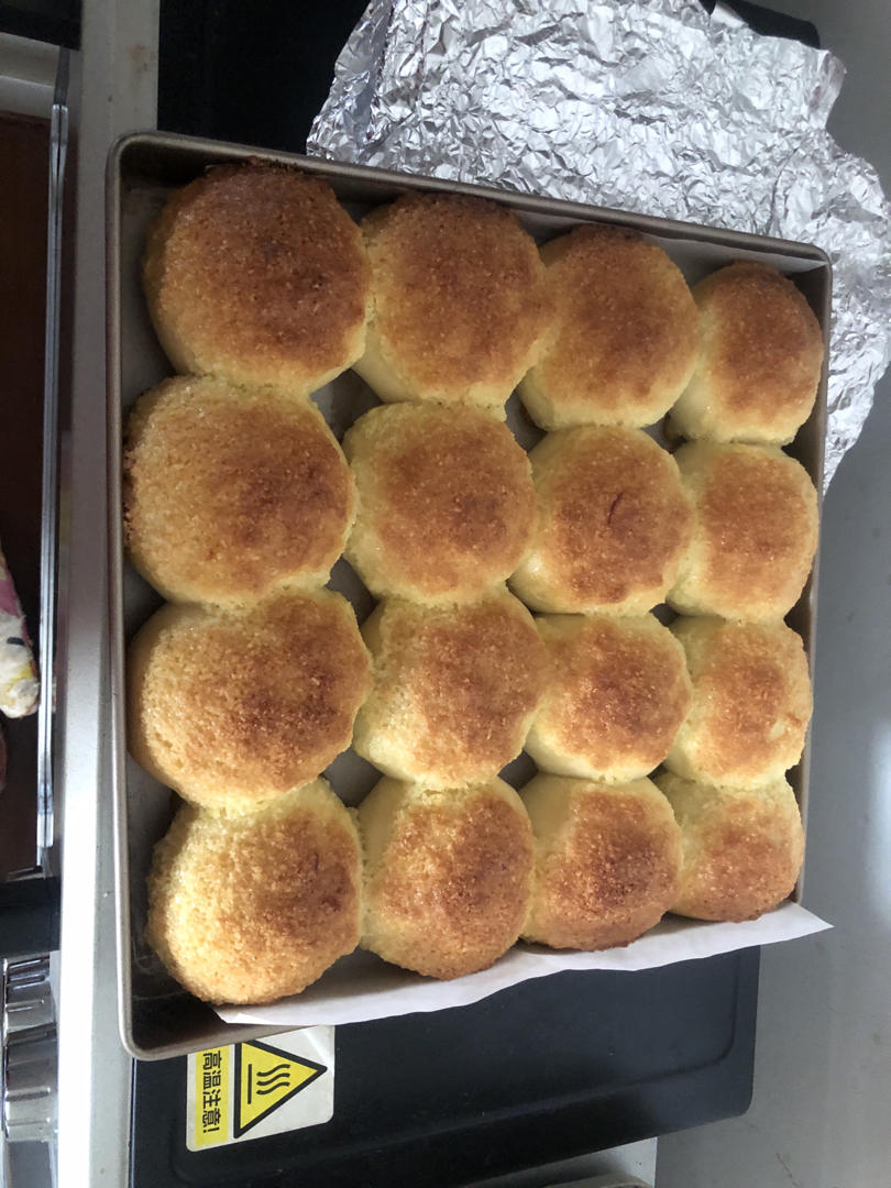 椰蓉蜜豆餐包（内附：蜜豆做法）