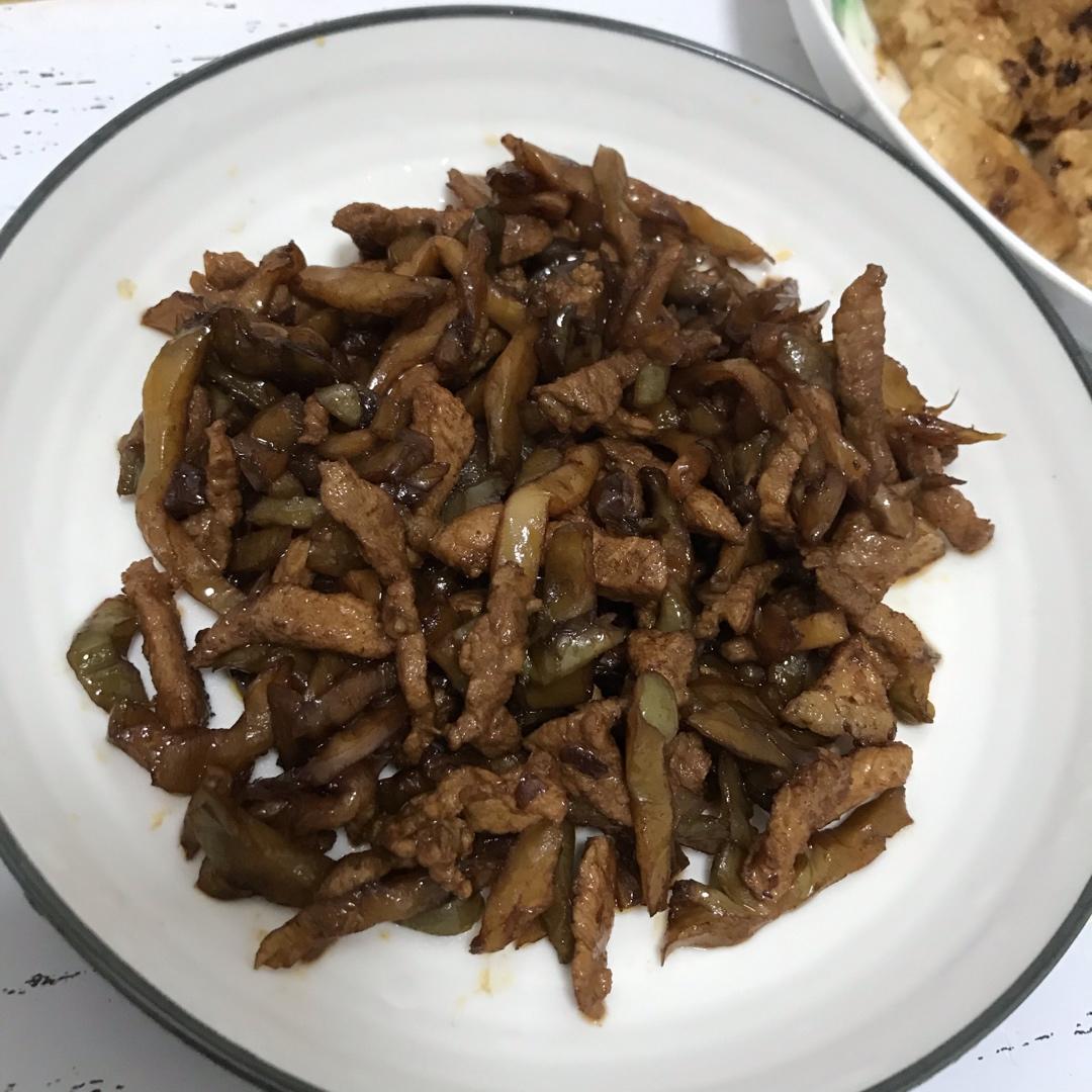 榨菜肉丝（极简版）