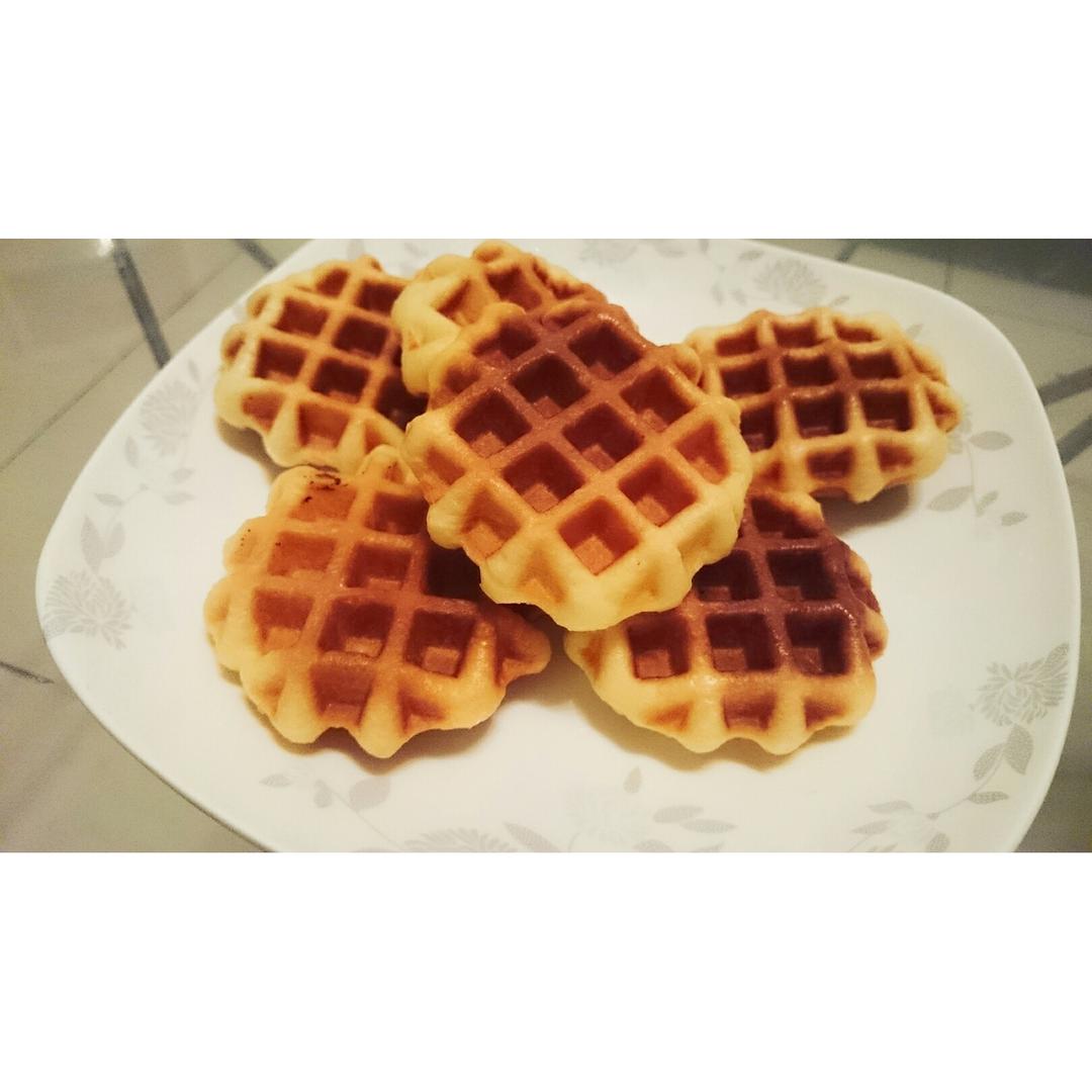 椰子华夫饼（酵母版）