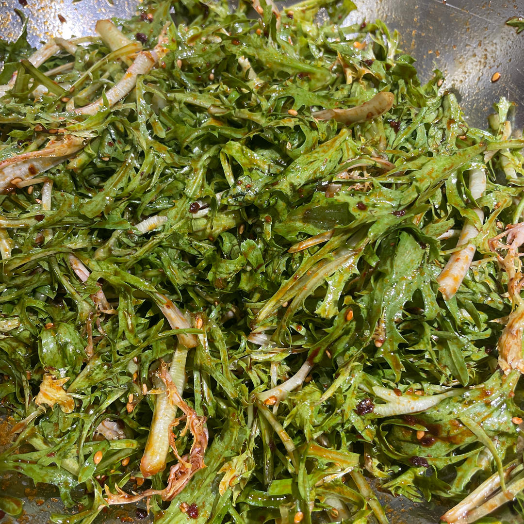 年夜饭必做的一道凉菜凉拌苦菊