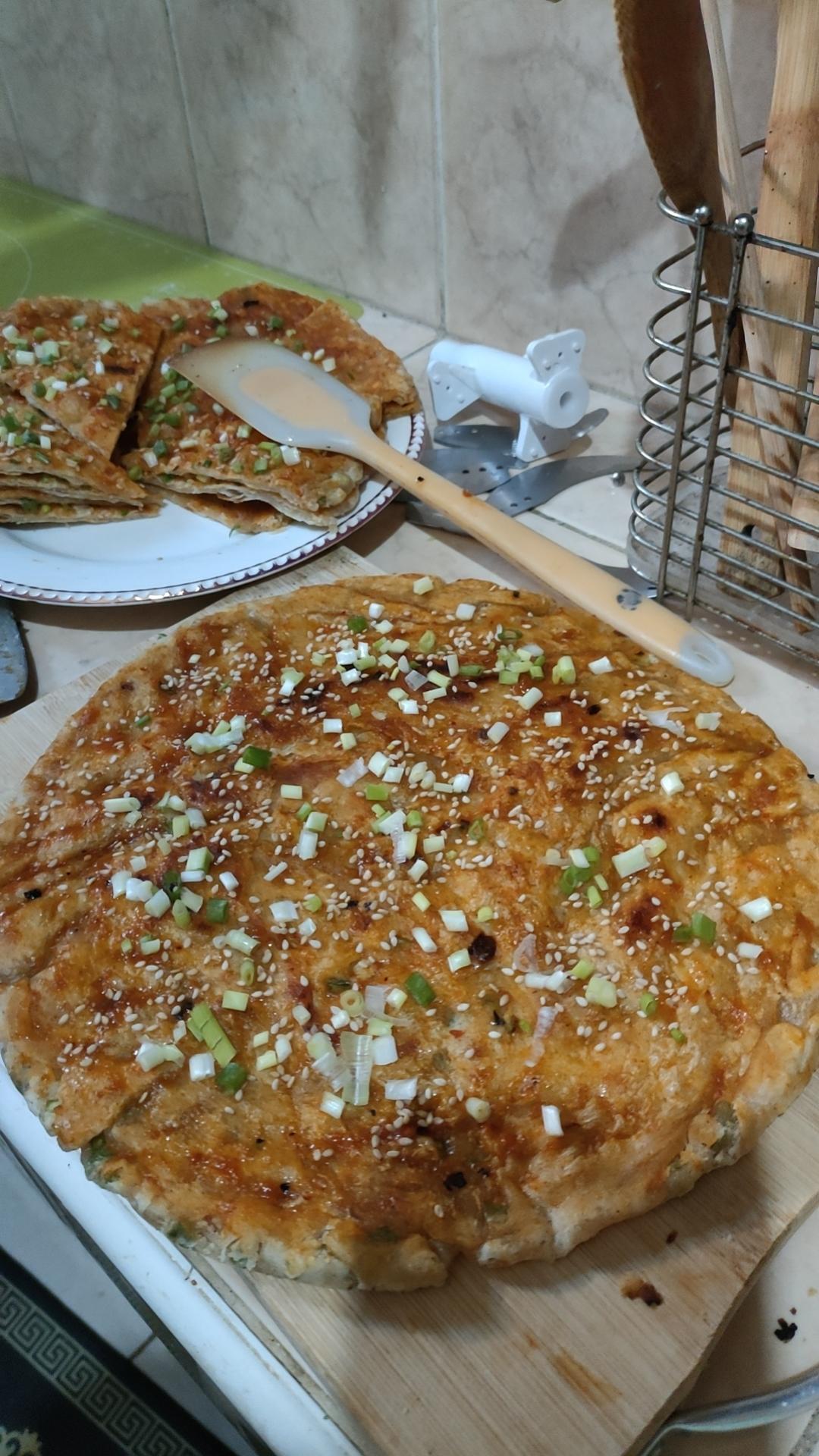 葱香浓郁的酱香饼