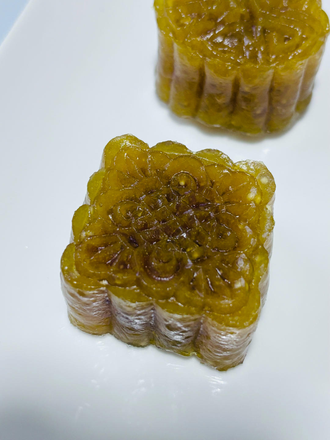 超高颜值做法简单的水晶月饼