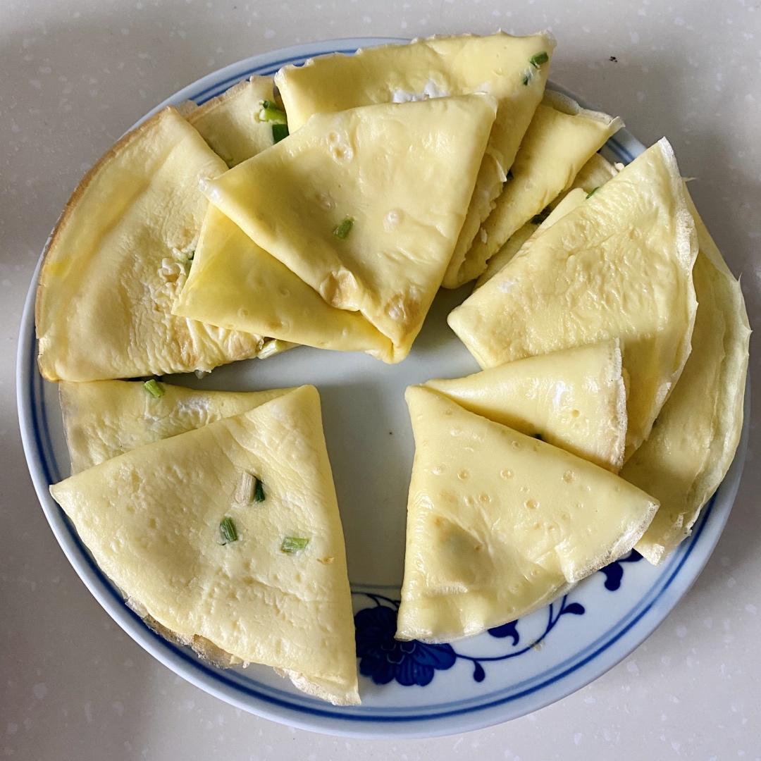 葱花鸡蛋饼