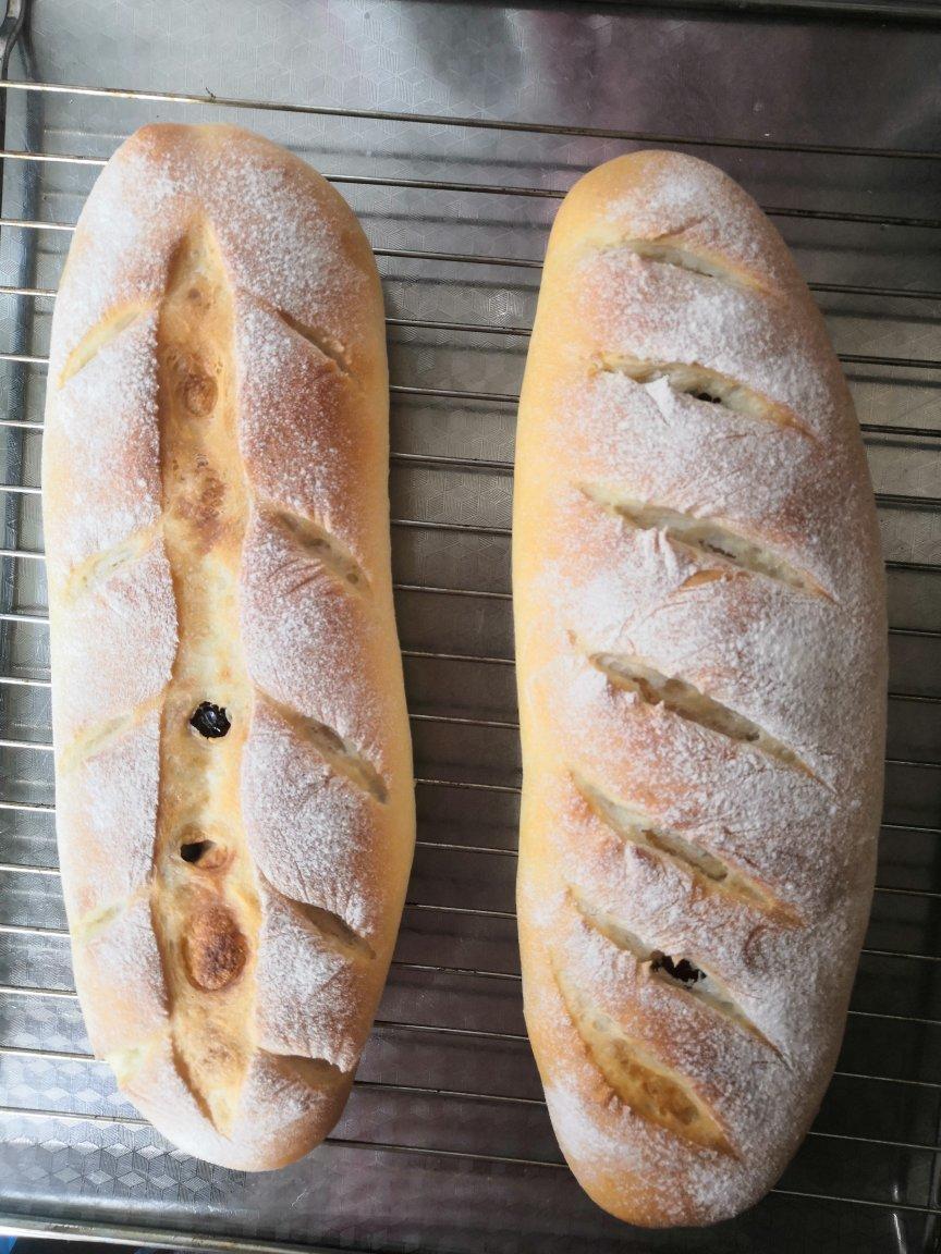 内心柔软的蔓越莓芝士软欧包