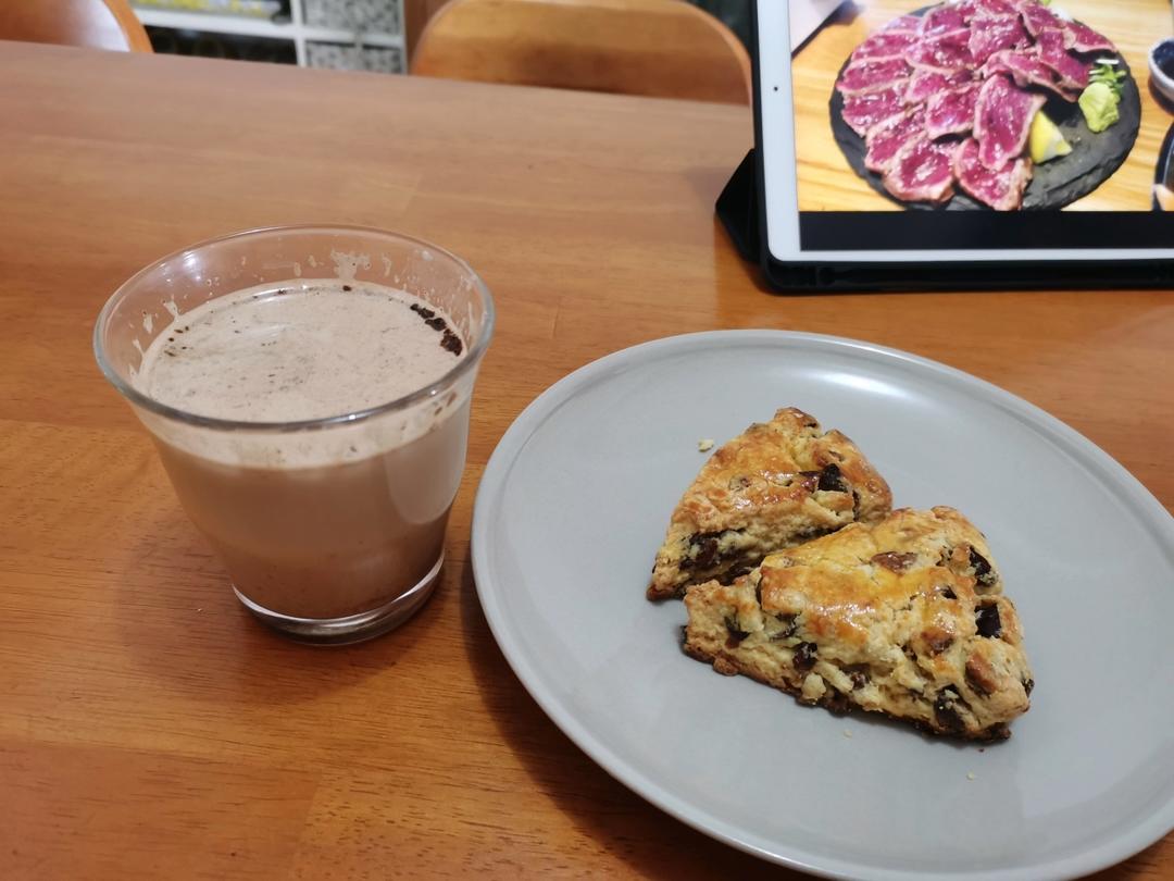 完胜星巴克的超美味酥脆司康 super easy crunched scone
