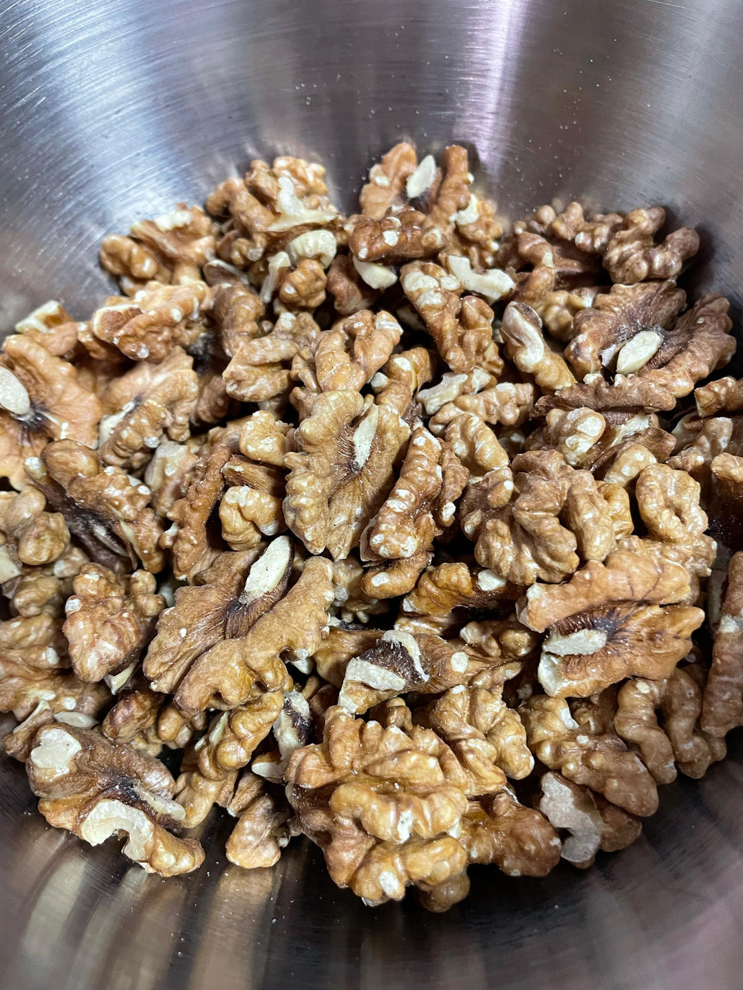 烤箱烤原味核桃仁