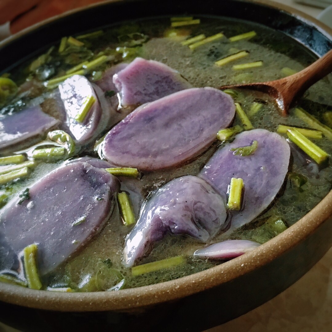 紫苏煮土豆的做法