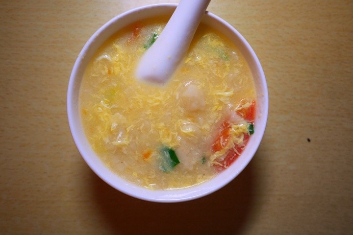 西红柿鸡蛋疙瘩汤