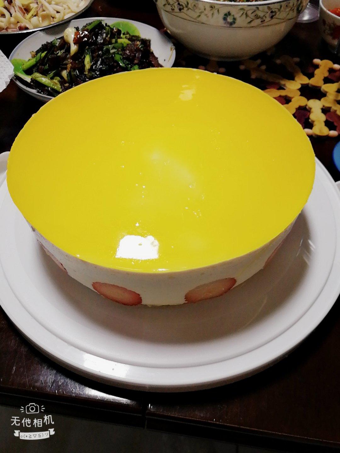 酸奶慕斯蛋糕【蓝莓】